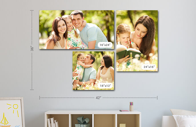 Canvas Wall Displays - Canvas Wall Art - Multi Panel Canvas