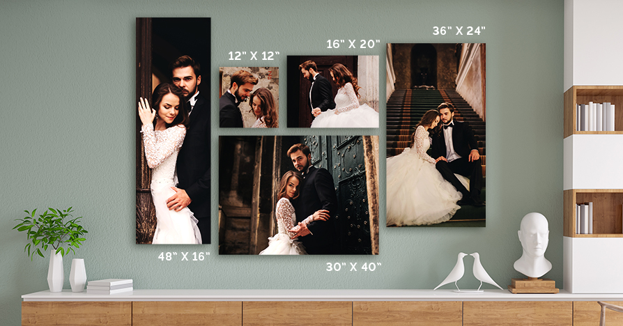 Canvas Print Sizes Styled At Home 